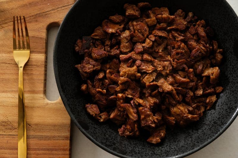 Seared plant-based steak